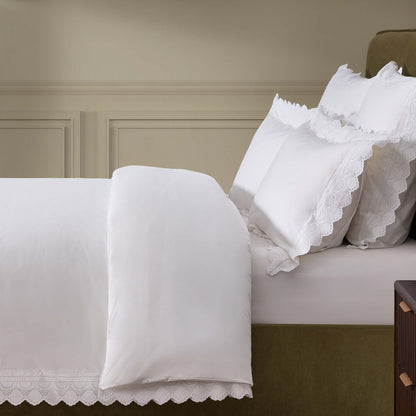 Alice 200 Thread Count Duvet Cover - White