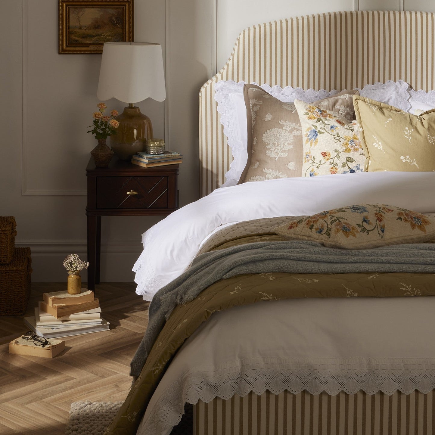 Alice 200 Thread Count Duvet Cover - White