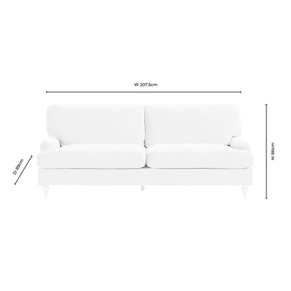 Hampshire 3 Seater Sofa - Beige