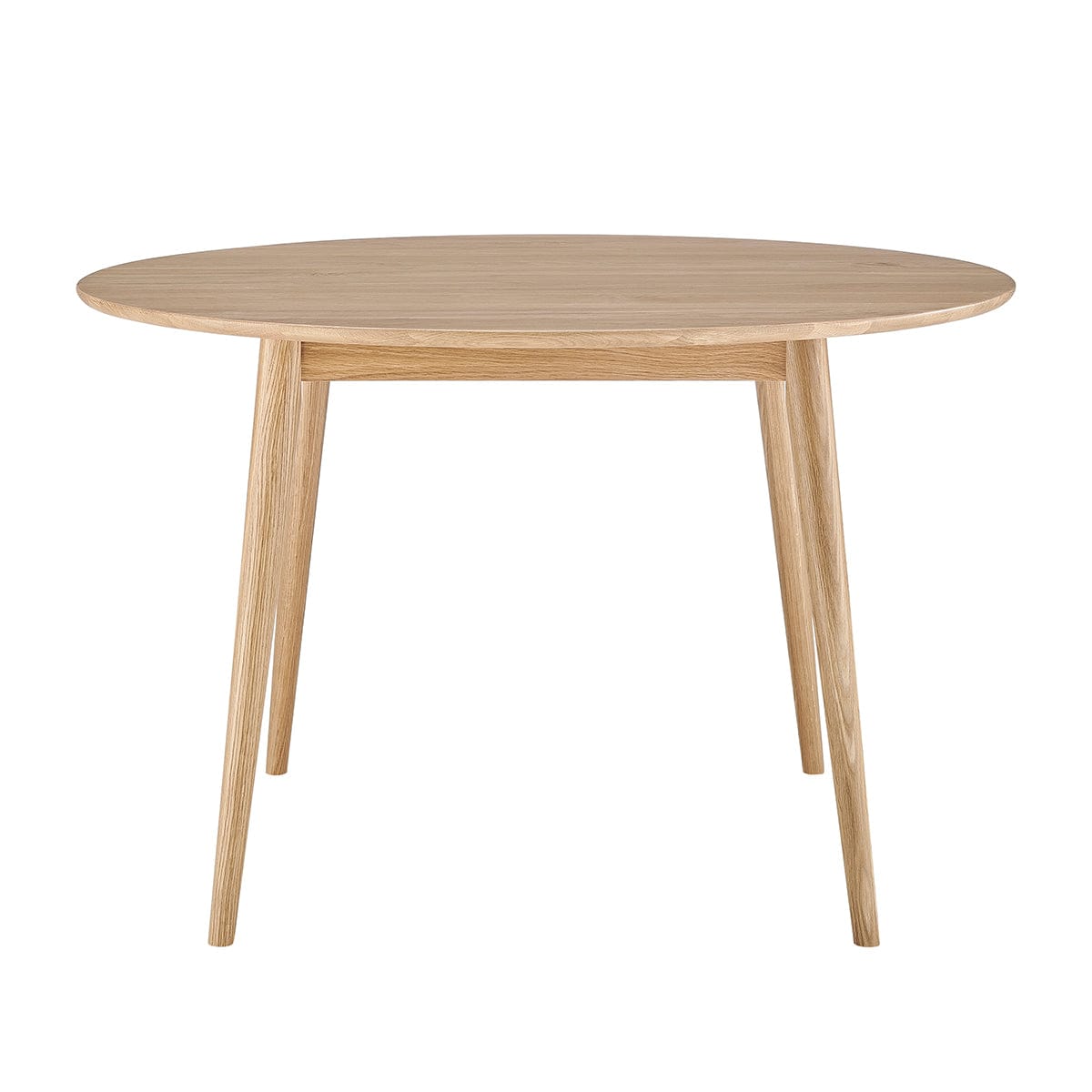Heidi Solid Oak 4-6 Seater Round Dining Table - Natural
