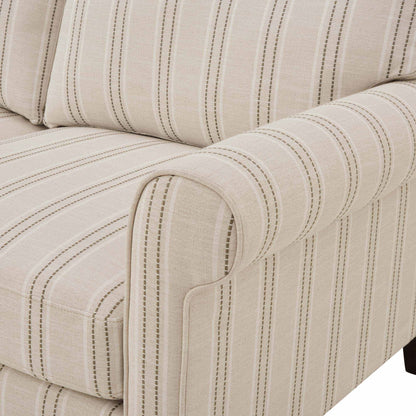 Sicily 3 Seater Sofa - Stripe