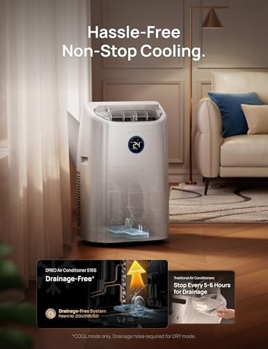 condizionatore portatile 12000 btu primo piano – Vivotee